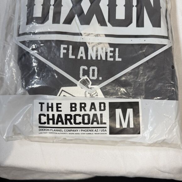 DIXXON Flannel Company Men's The Brad Charcoal Party Shorts Size M NEW - Picture 3 of 5